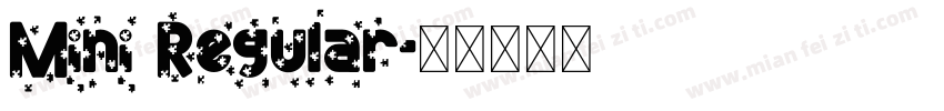 Mini Regular字体转换